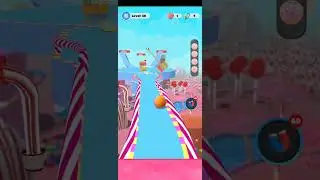 Candy Ball Run Gameplay Level 58 #candyballrun #candyballrungameplay