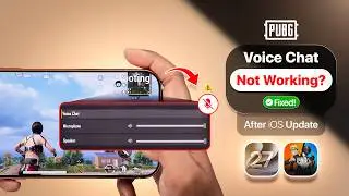 iOS 27 - Fix PUBG Mobile Voice Chat Not Working on iPhone!