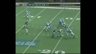 Jon Kitna finds Mike Furrey for a fairly average touchdown pass
