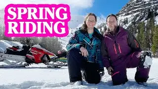 Spring Snowmobile Ride | Three Creeks Lake