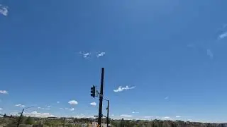 2022 Air Force Academy graduation - Thunderbirds air show (1of2)