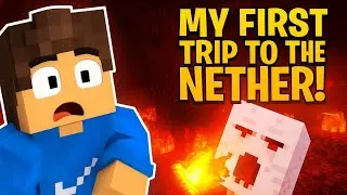 My first trip to the Nether