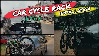 Car cycle rack installing in Honda City || Urban Terrain