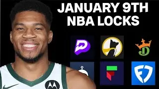 NBA PRIZEPICKS TODAY | 6 BEST PROP PICKS | FRIDAY | 01/09/2026 | BEST PROPS | NBA BETTING |