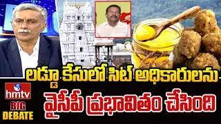 లడ్డూ కేసులో సిట్ అధికారులను వైసీపీ ప్రభావితం చేసింది | TDP Syed Rafi | hmtv