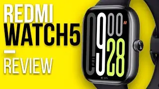 REDMI WATCH 5 GLOBAL Unboxing Review - MEMÓRIA p/ MÚSICAS, TELA 2.07
