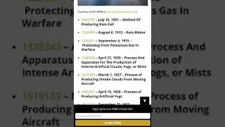 Proof of weather manipulation