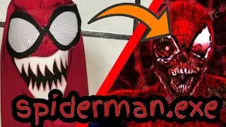 ¡Cómo hacer la máscara de spiderman.exe (para Halloween) 🎃!