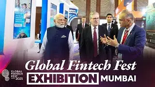 LIVE : PM Modi and UK PM Keir Starmer visit exhibition at Global Fintech Fest 2025, Mumbai