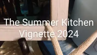 THE SUMMER KITCHEN VIGNETTE 2024 | KITCHEN TRAY STYLING IDEAS