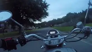 2) GoPro girl motorcycle ride Part 2
