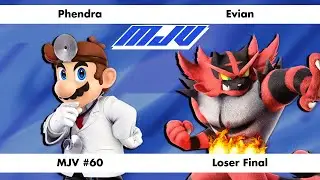 MJV #60 - Phendra (Dr Mario) Vs. Evian (Incineroar) - Loser Final