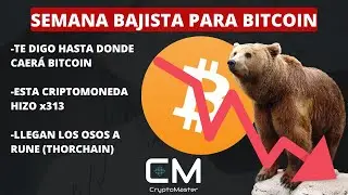 🚨LLEGARON las REBAJAS en BITCOIN 🚨, PREPARA LA CARTERA🤑 - AN&Aacute;LISIS de HOY BITCOIN, RUNE, GMT. 🔥