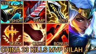 Pretendentka Nilah Quadrakills zdobywa MVP i 23 zab&oacute;jstwa &ndash; China Wild Rift New Build & Runes By ...