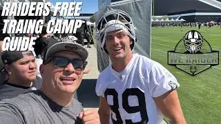 Raiders Training Camp Walkthrough | Parking, Rules & How to Get In for FREE! 🏴&zwj;☠️🔥