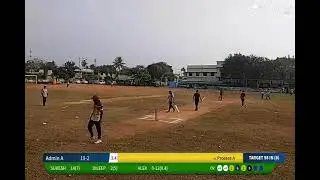 Admin A vs Process A live cricket match | TERC CRICKET TOURNAMENT  live - Sankaramangalam School Gro