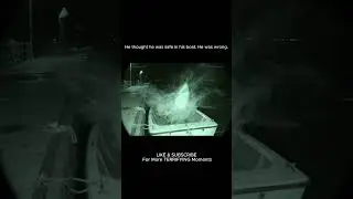 SHOCKING Night Vision: Shark Jumps Into Man's Boat!