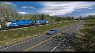 MILWAUKEE ROAD 261 Excursion train trs22