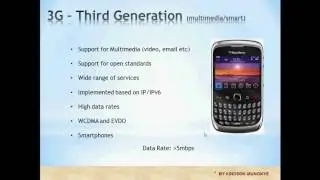 Generations of Mobile Telecommunication Networks