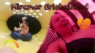 Miramar Weinheim 2017 - neue Rutsche Twister + weitere Rutschen. Tolles Erlebnisbad :-)