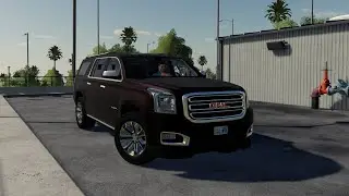 GMC Yukon XL - Farming Simulator 2019 [FS19 LS19 American SUV Car Mod]