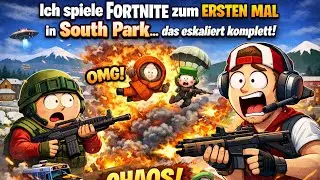 Ich spiele das 1. Mal Fortnite in South Park - Fortnite