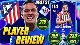 UCL Raspadori Player Review! UCL Primetime Raspadori Review! FC Mobile 26 Raspadori Player Review!