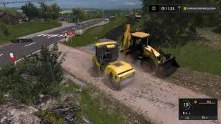 Road Construction [PART 1] - FS 17 Gameplay (game pc)