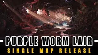 Purple Worm Lair | Beneos Animated DnD Tabletop RPG Battlemaps