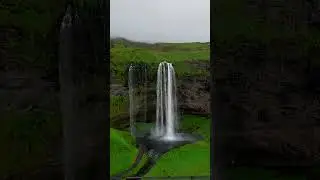 Seljalandsfoss Waterfall, Golden Circle, Iceland, Summer 2025