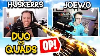 *NEW* WARZONE SEASON 4  HUSKERRS - JOEWO [DUO VS QUADS AMAZING MATCH!] MG82 + XM4 GAMEPLAY!