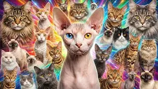 Aprenda Sobre Todas as Raças de Gatos em Apenas 12 Minutos