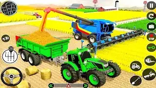Real Tractor Driving Simulator - Modern Tractor Farming Simulator - Android GamePlay 