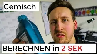 Gemisch BERECHNEN in 2 SEKUNDEN - Vespa & Simson - motoerevo