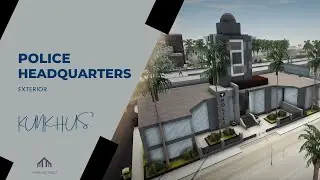 [SAMP] Police Headquarters Exterior - WhiteArch GTA SAMP Mapping
