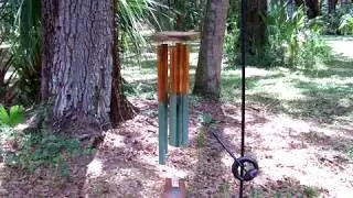 #2  Five 1&rdquo; diameter pipe mid- bass wind chime