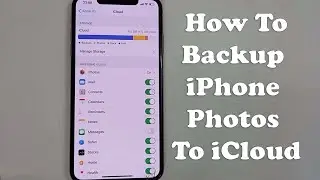 Как сделать резервную копию фотографий iPhone в iCloud 2022