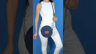 How to sew a style bag from old jeans! Miarti👜✂️
