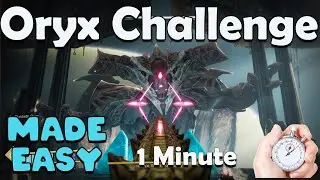 Easy Oryx Challenge. Hands Off Challenge King's Fall.