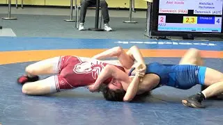 Wrestling / Ringen Brandenburg-Cup 2025, Freestyle, Jug. A (U17), 60 kg, Auville - Itschakaev