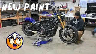 Кастомный мотоцикл Indian Motorcycle Scout 101 | Покрашен компанией BC Customs, владелец — @rydec...
