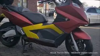 Car Wrap Arlon Red Aluminum & 3M Satin Bitter Yellow | FolienLenz