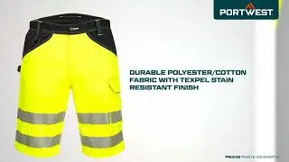 Portwest PW348 - PW3 Bermuda Hi-Vis