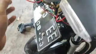 Speedometer babon rpm indikator ke Vixion berhasil dengan filter 1000 rupiah