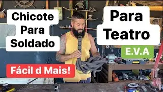 Chicote de E.V.A para soldado para teatro