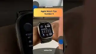 Apple Watch Tips No.09|How to change Apple Watch Wrist orientation to left or right ⌚️ #shorts