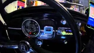 RetroSound Stereo in a Volkswagen Beetle