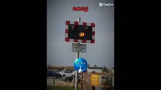 Wigwag Replacement? Sweetbriar Lane Level Crossing Edit #railway #rails #replacement #levelcrossing