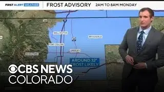 Rain returns to southwest Colorado as first frost hits the plains