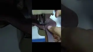 Gun Case Piece Stitching | Handcrafted Precision by Bovidas #leathercraft #shorts